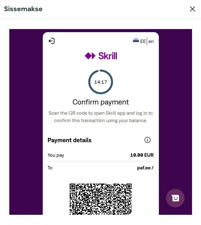 skrill kasiinod