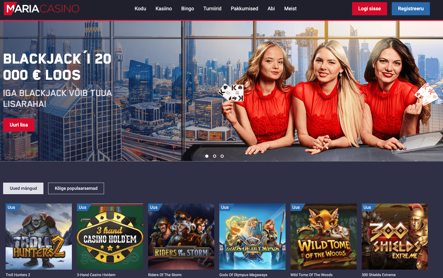 maria casino slotimängud 2