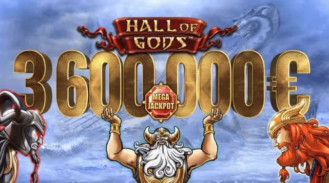 hall of gods jackpot